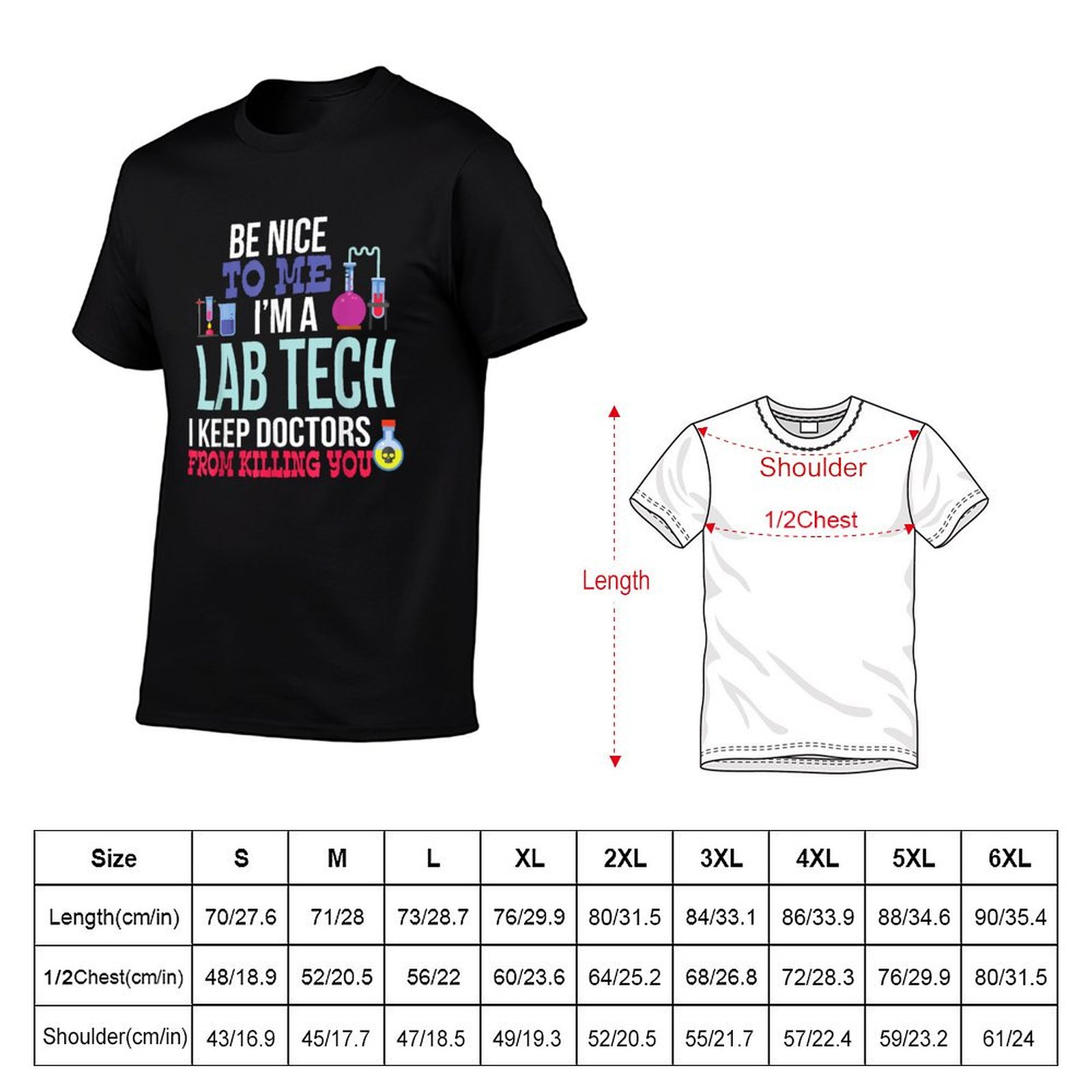 Zabawna koszulka dla technika  – Medical Laboratory Technician recenzja i cena