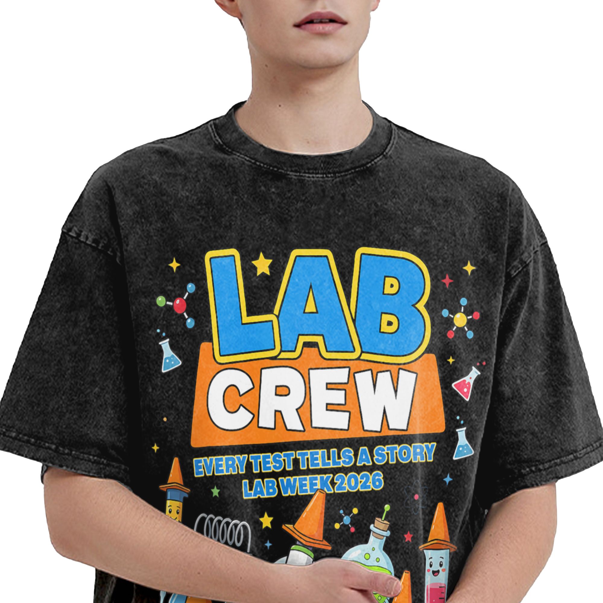 Koszulka Męska Lab Crew Lab We – Medical Laboratory Technician recenzja i cena