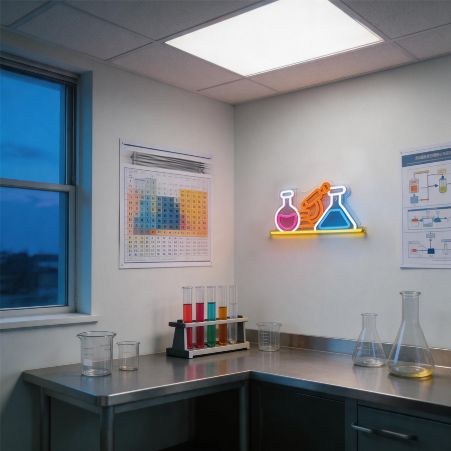 Neonowy znak LED z motywem spr – Medical Lab Technology recenzja i cena