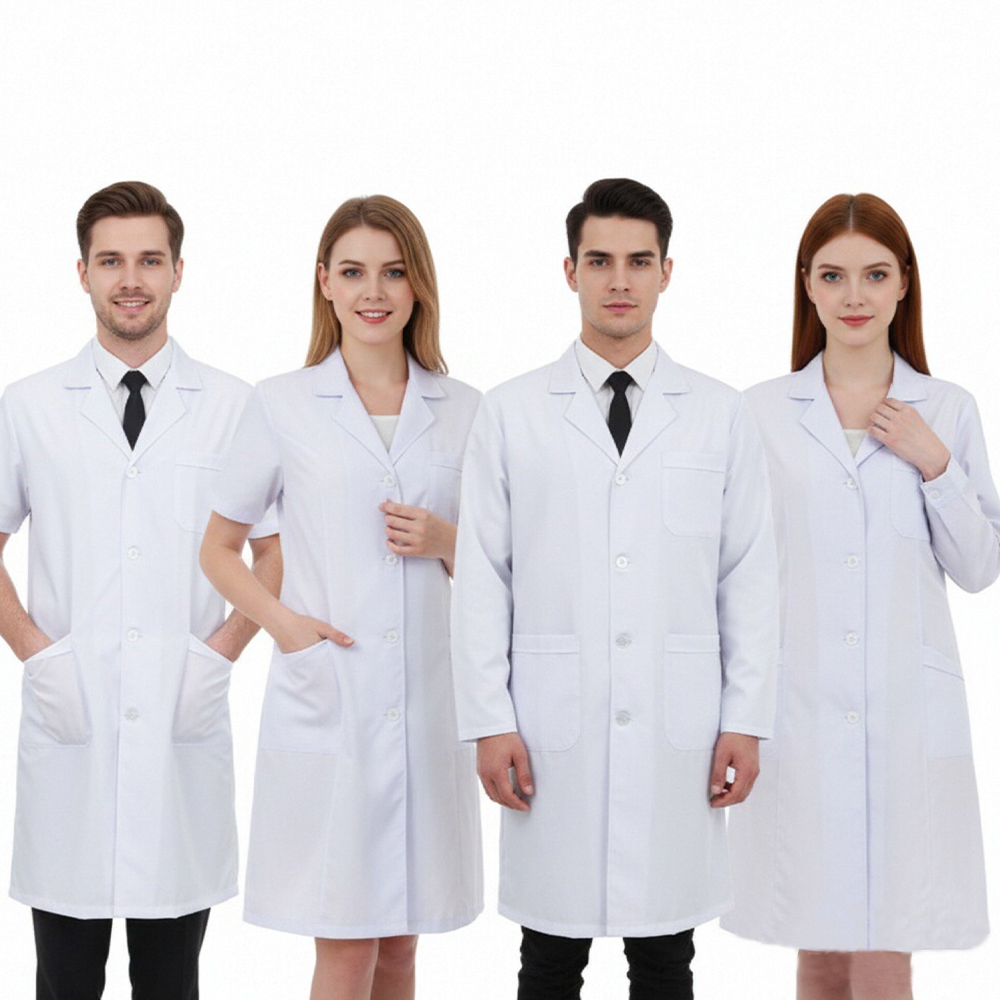 Profesjonalny biały fartuch le – Medical Lab Research recenzja i cena