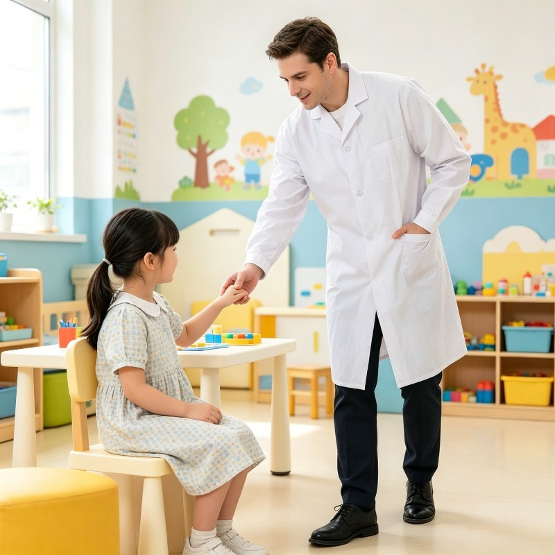 Wodoodporny biały fartuch labo – Medical Lab Research recenzja i cena