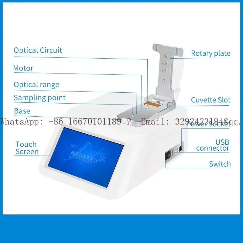 Spektrofotometr UV-Vis WEIAI L – Medical Lab Technology recenzja i cena