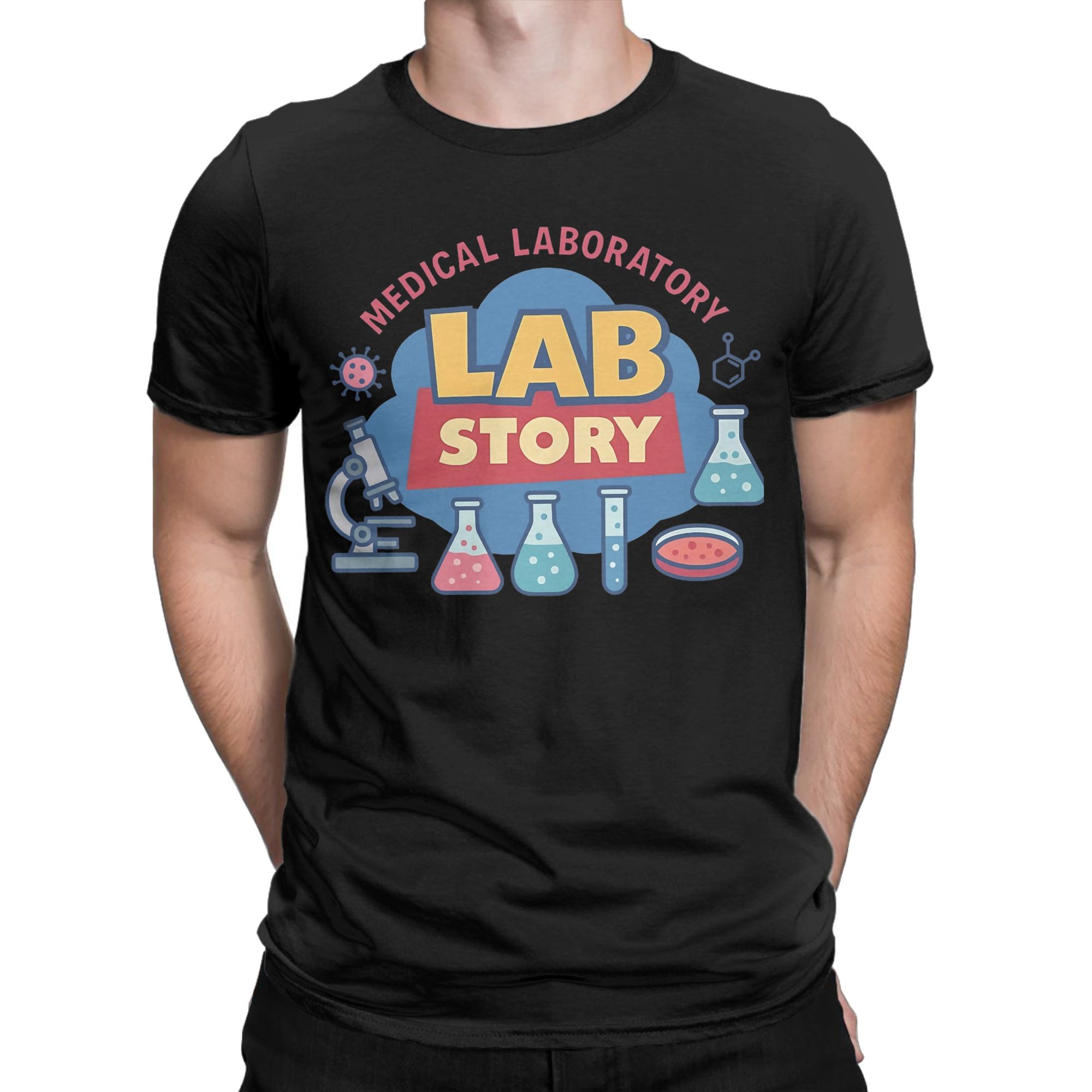 Męskie koszulki T-shirt 2026 L – Medical Laboratory Technician recenzja i cena