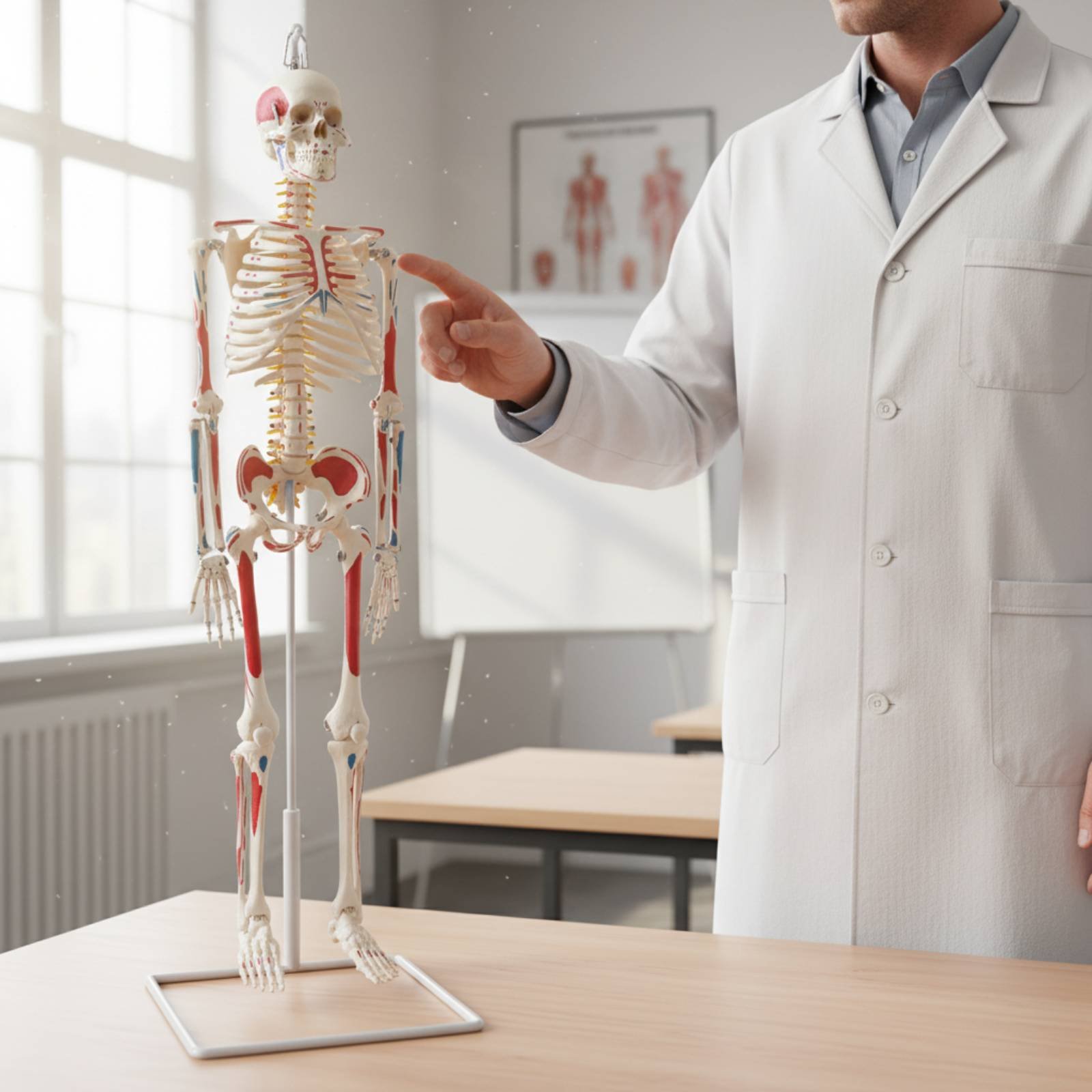 Elastyczny model kręgosłupa z  – Medical Lab Research recenzja i cena