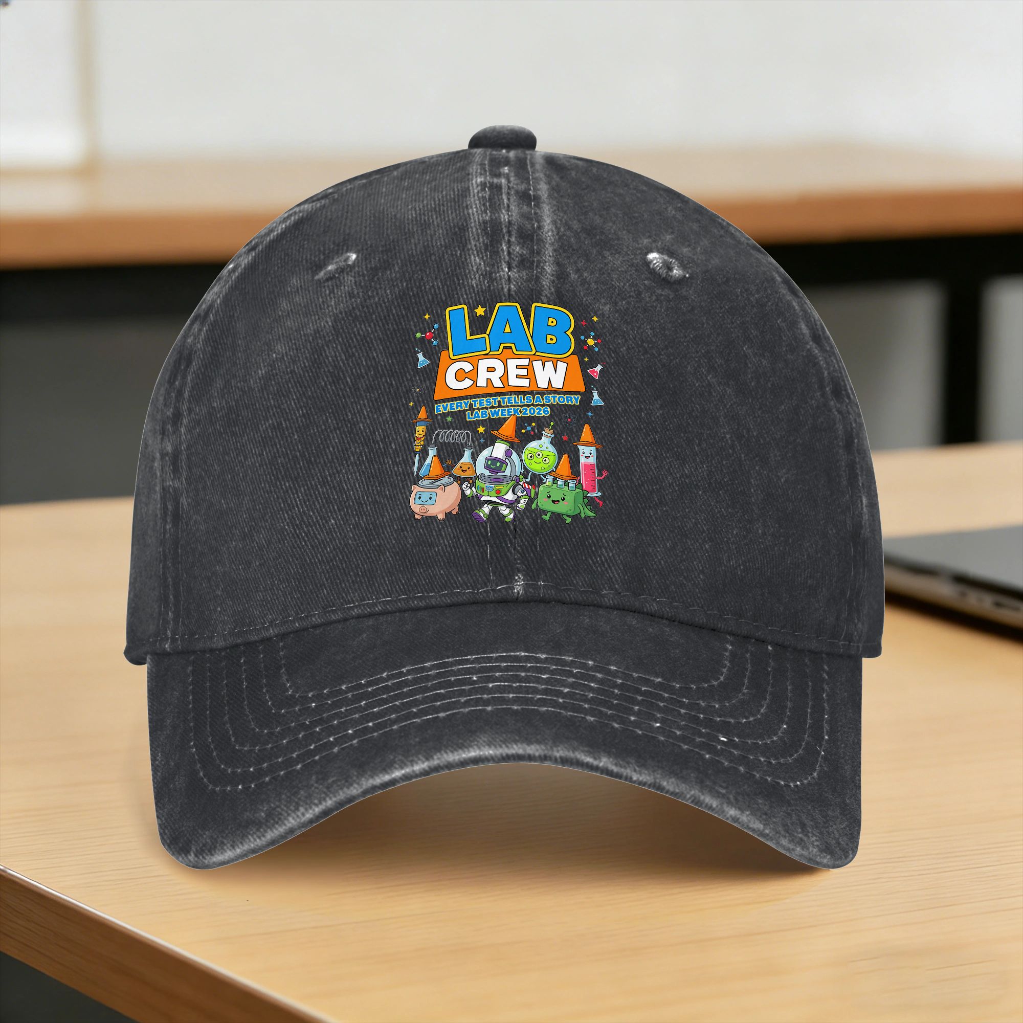 Czapka z daszkiem Lab Crew Lab – Medical Laboratory Technician recenzja i cena